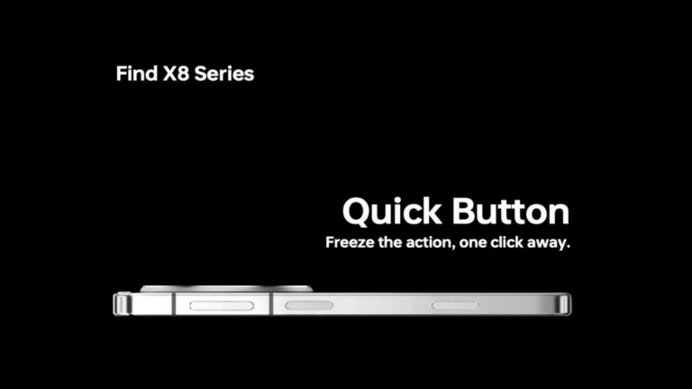 OPPO Find X8 Quick Button