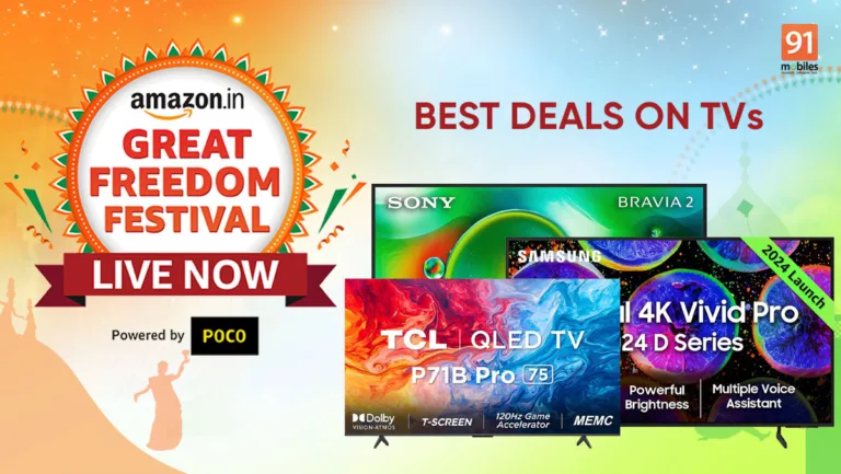 Amazon Great Freedom Festival Sale 2024: Best deals on TVs