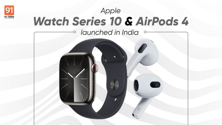 Apple Watch Series 10, AirPods 4 launched in India: price, features, availability