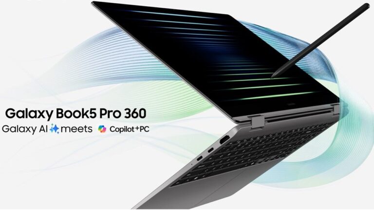 Samsung Galaxy Book5 360 Copilot+ laptop announced, powered by Intel Core Ultra processor (series 2)