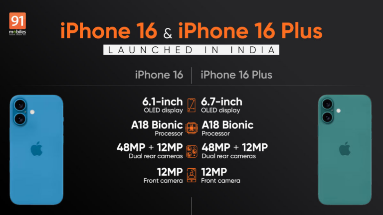 iPhone 16, iPhone 16 Plus with A18 SoC, Action Button, Apple Intelligence launched in India: price, specifications, release date