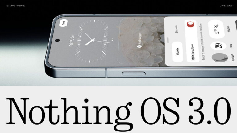 Nothing OS 3.0 leak shows complete changelog, new animations and much more