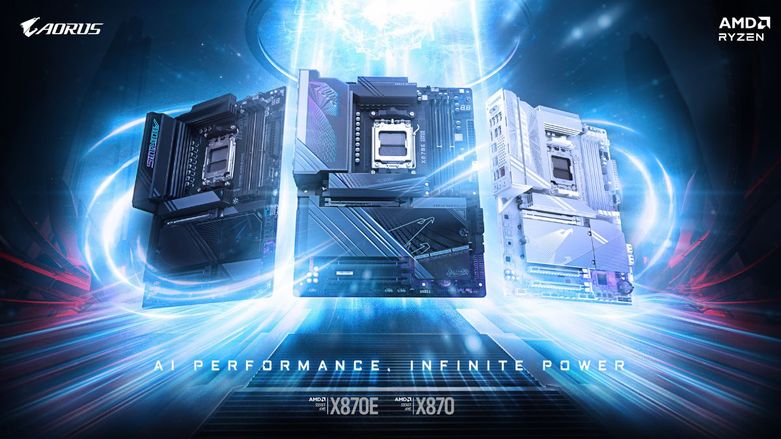 Gigabyte X870E and X870 series motherboards for AMD Ryzen 9000 series CPUs launched