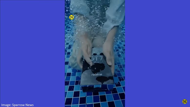 Watch: Realme GT 7 Pro unboxed underwater ahead of launch in China, hints at IP68/69 rating
