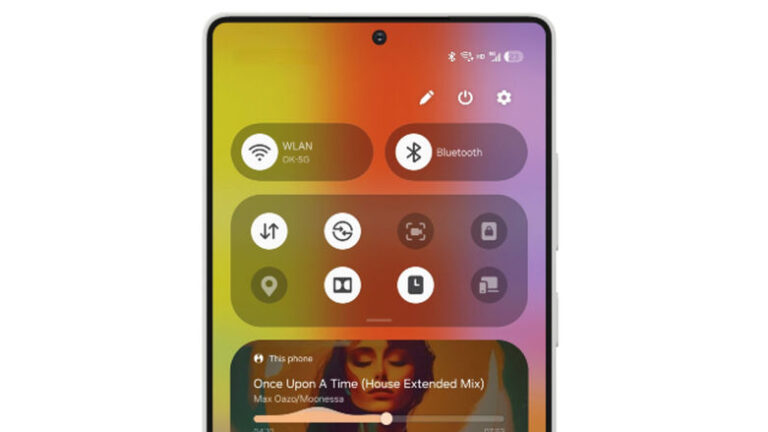 Samsung Galaxy S25 Ultra mockup reveals One UI 7.0 redesigned control centre