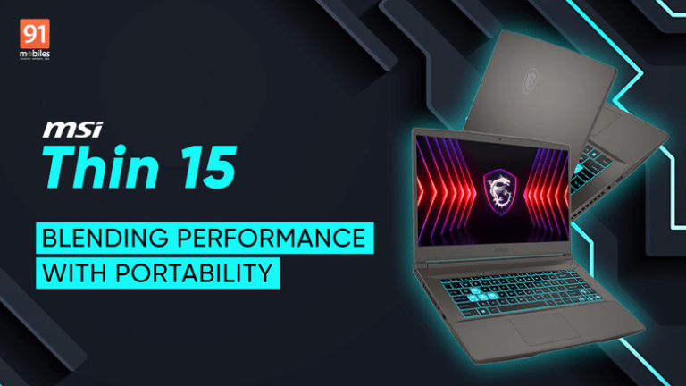 MSI Thin 15: Blending performance with portability