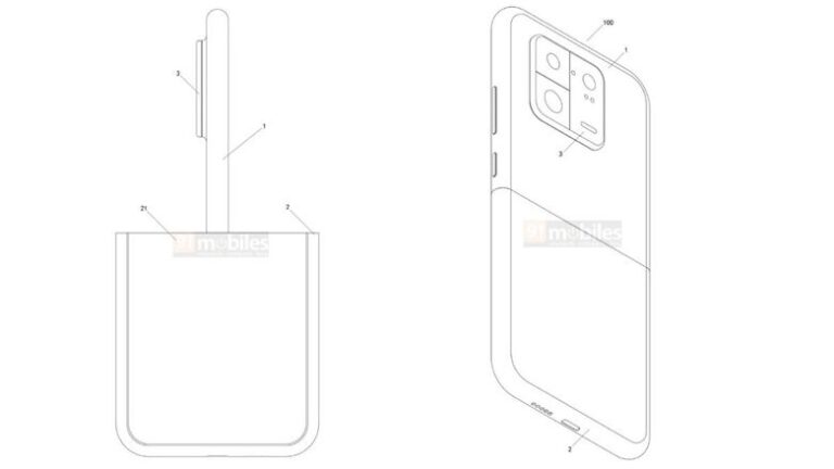 Xiaomi patent reveals company working on smartphone that can be detached from the middle