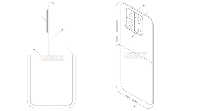 Xiaomi patent reveals company working on smartphone that can be detached from the middle