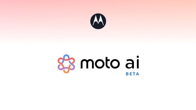 Moto AI features now rolling out in beta version on select Motorola devices