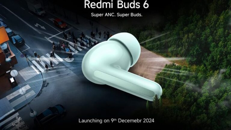 Redmi Buds 6 launching in India on December 9, key specifications confirmed