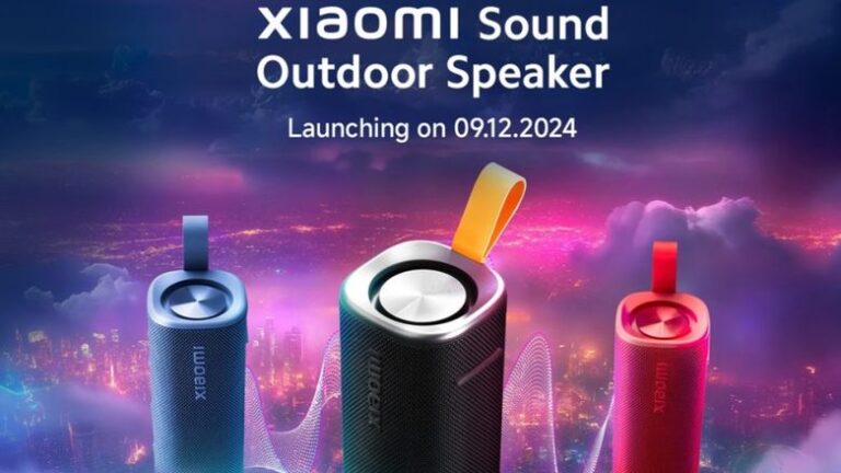 Xiaomi Sound Outdoor Speaker to launch in India on December 9