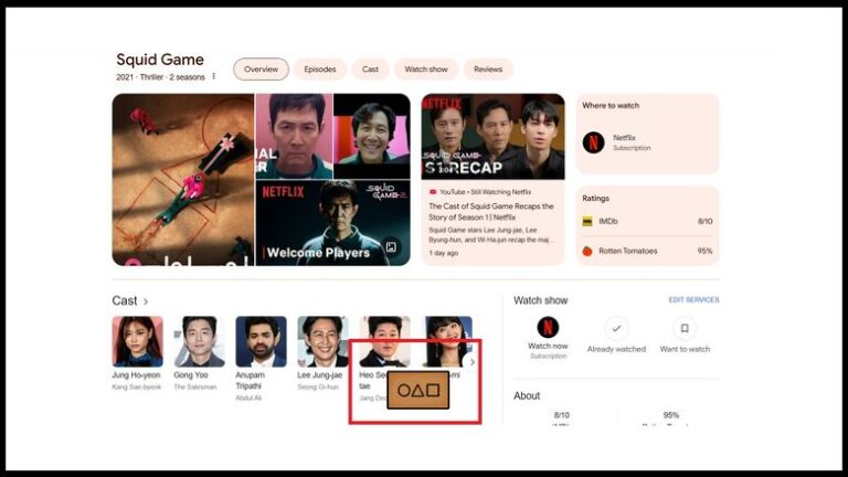 Ahead of Squid Game season 2 release on Netflix, play the game on Google Search