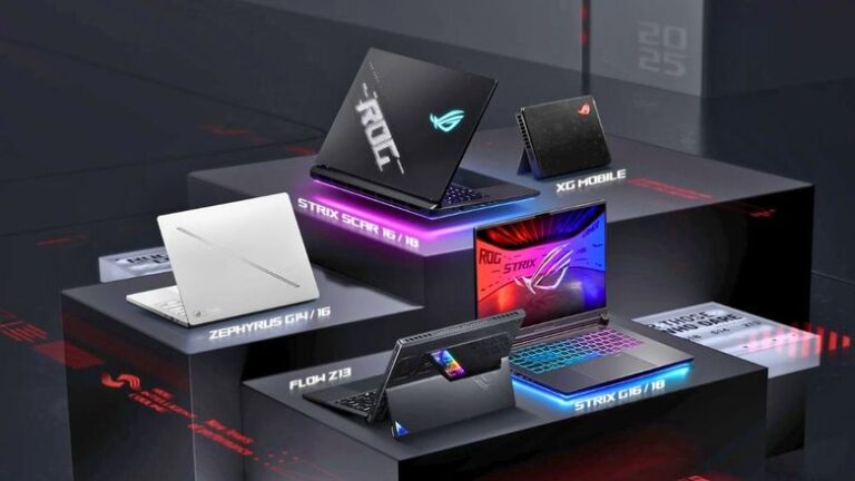 ASUS ROG laptops, RTX 50 series GPUs, mini PCs, and more launched at CES 2025