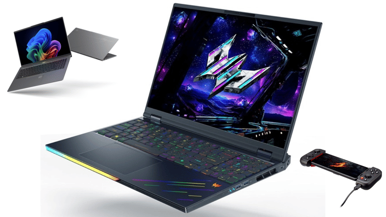 Acer Predator, Swift, Aspire and Nitro laptops, Nitro Blaze handhelds announced at CES 2025