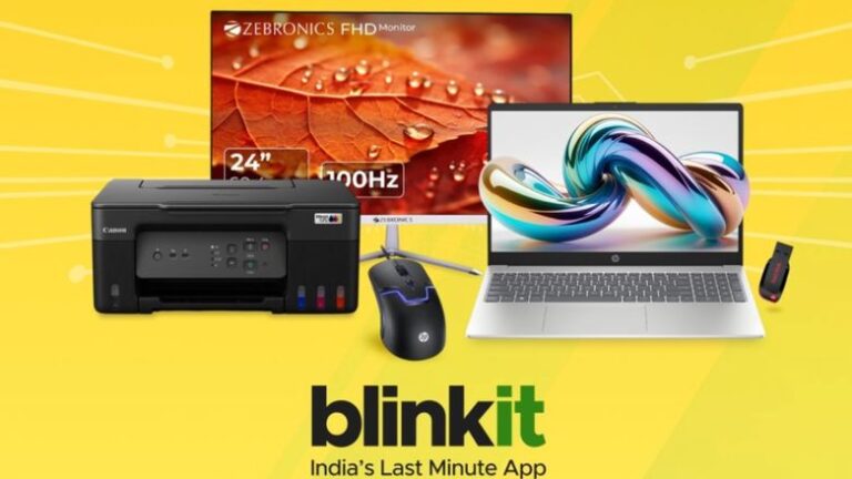 Blinkit announces 10-minute delivery for laptops, monitors, printers in select Indian cities