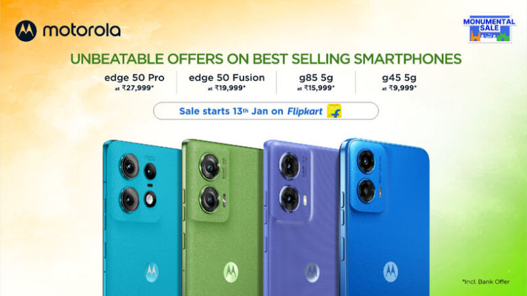 Motorola Edge 50 Pro, Edge 50 Fusion, Moto G85 5G and more discounted in Flipkart Monumental sale: check deals