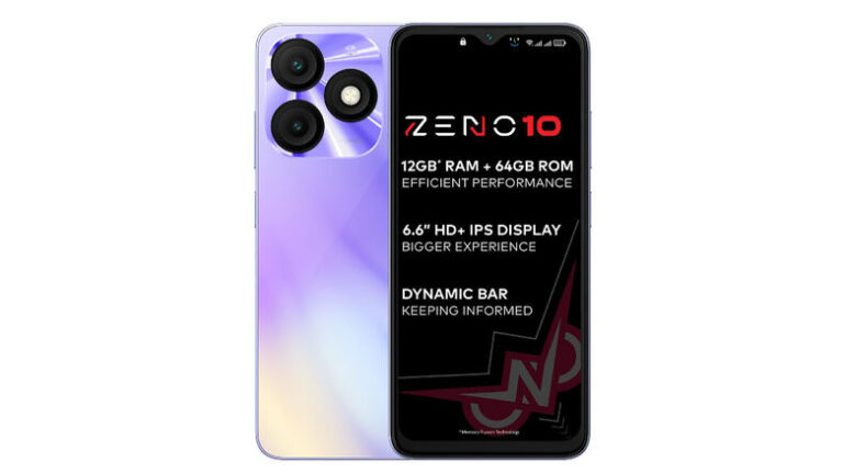 itel Zeno 10 online-exclusive entry-level phone launched in India: price, specifications