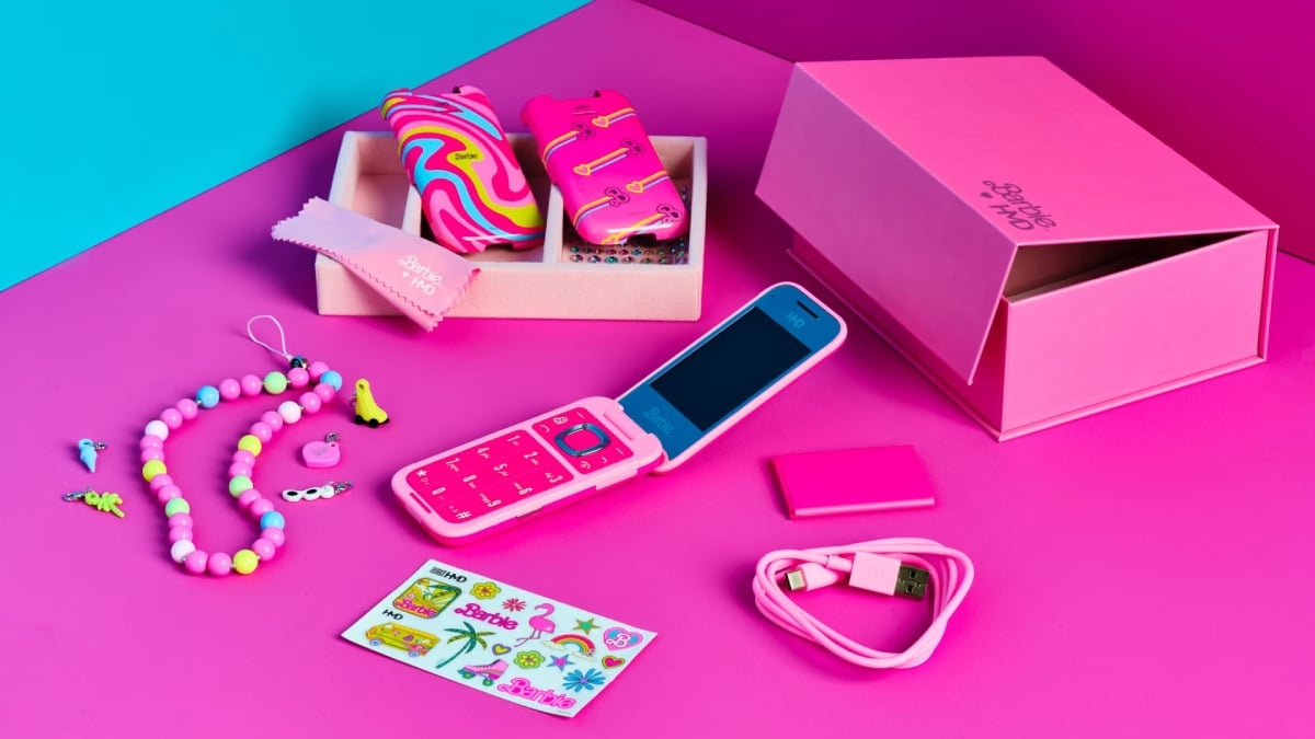 HMD Barbie Phone With 2.8-Inch Main Display, Themed Accessories Launched in India: Price, Specifications