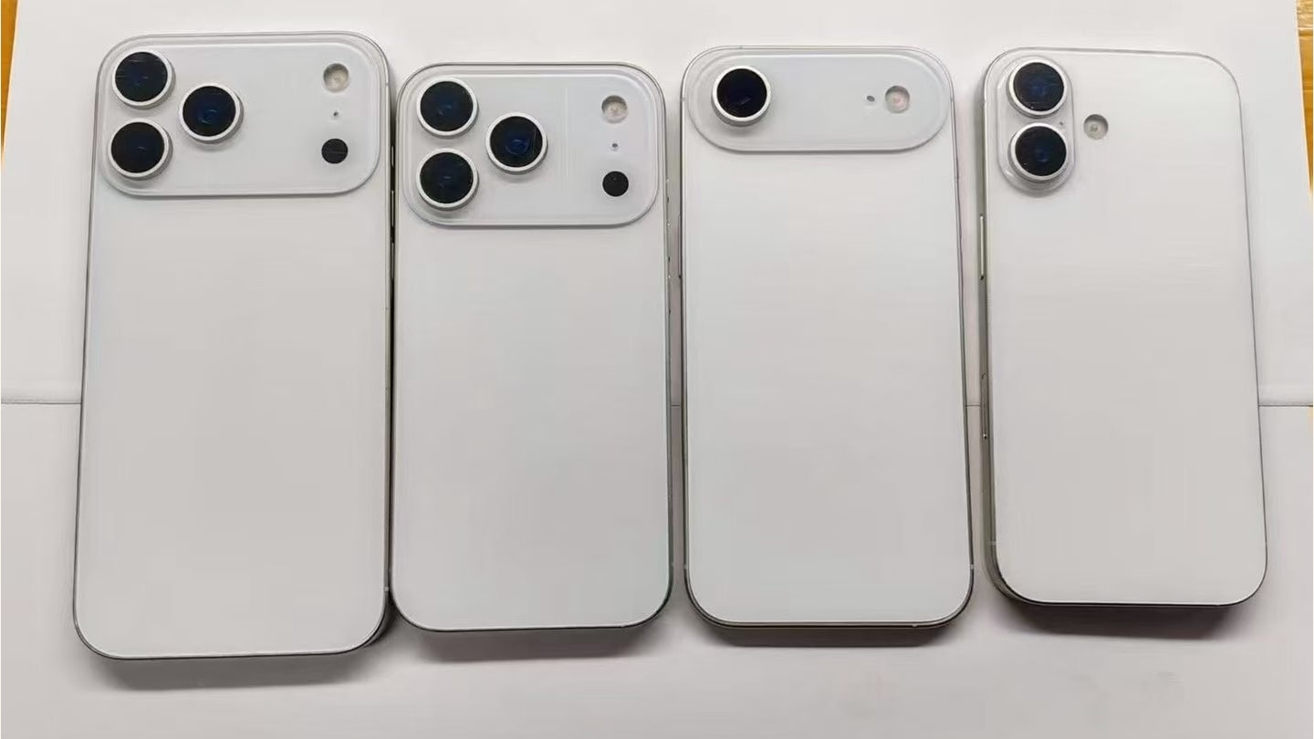iPhone 17 Series Design Spotted in Leaked Dummy Units; Pro Models Seen With New Camera Module