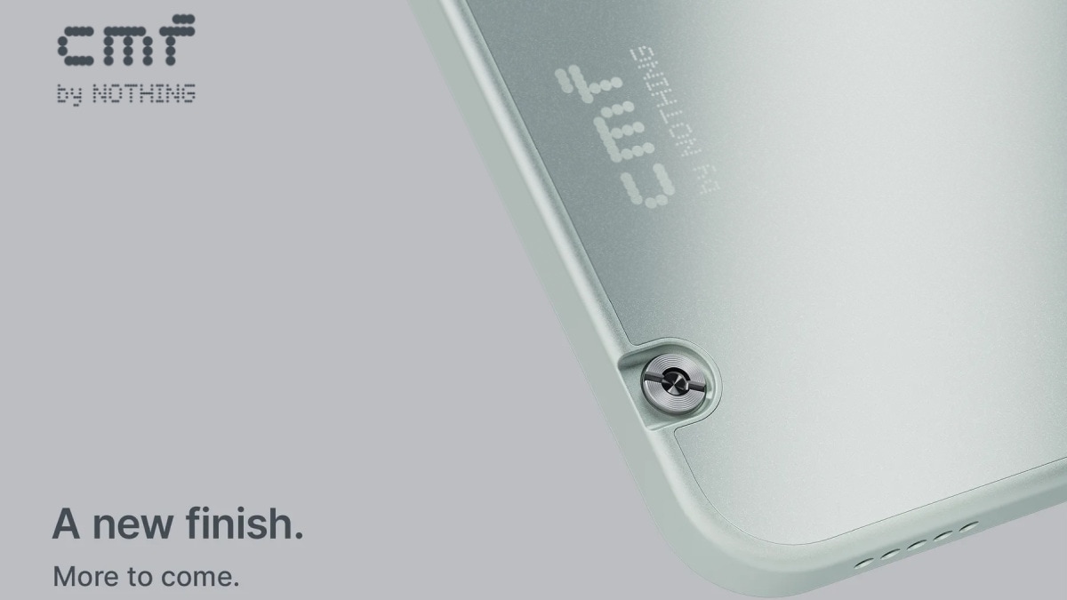 CMF Phone 2 Rear Panel With Textured Design Teased by Nothing Ahead of Debut