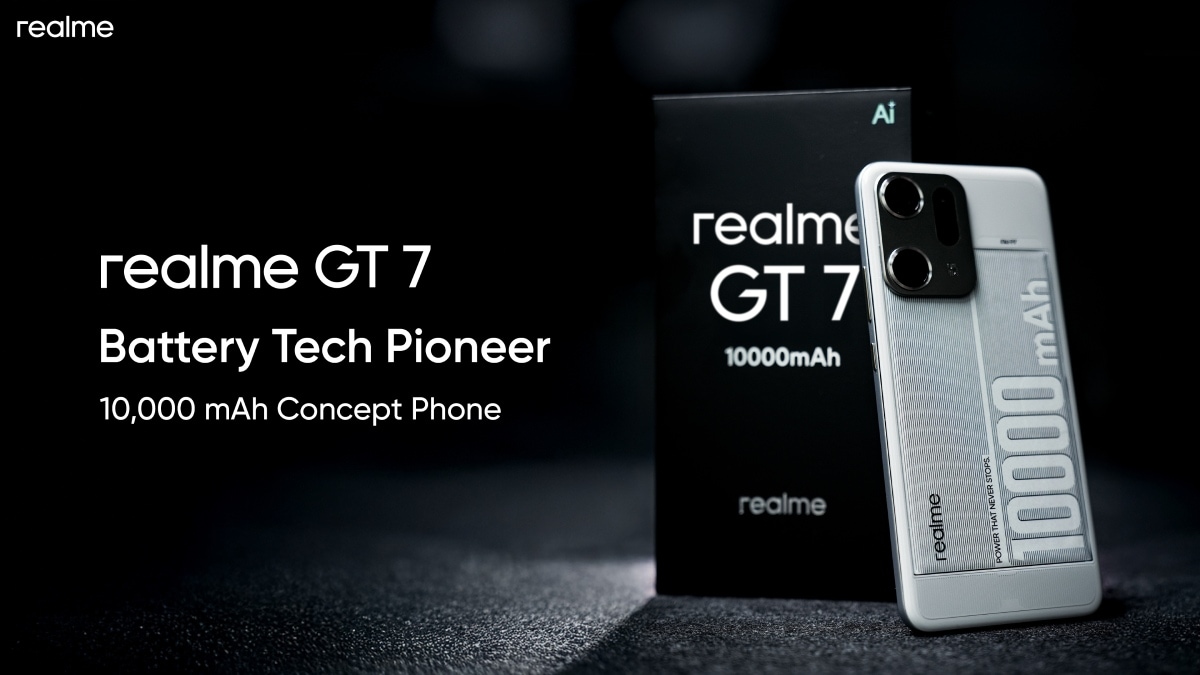 Realme GT Concept Phone With 10,000mAh Battery Unveiled in India