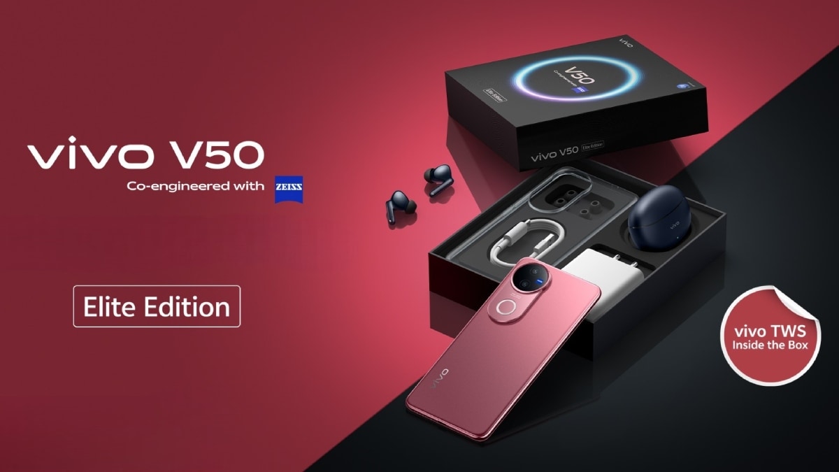 Vivo V50 Elite Edition Launched in India, Comes Bundled With Vivo TWS 3e