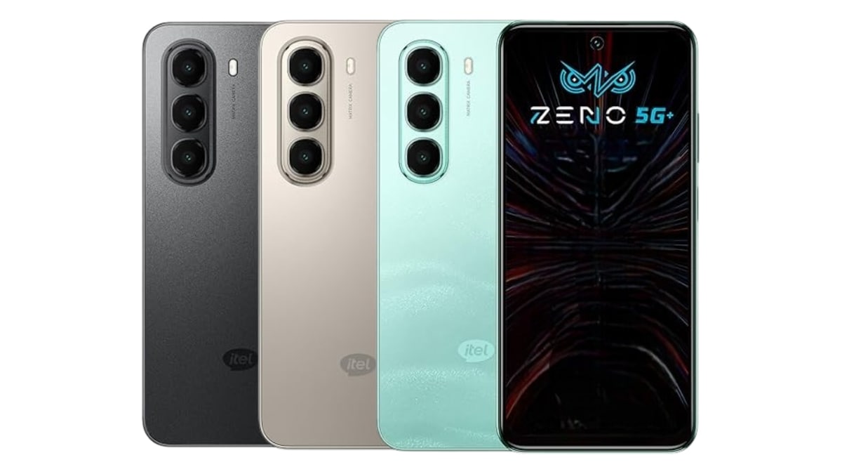 Itel Zeno 5G With MediaTek Dimensity 6300 SoC, 50-Megapixel Rear Camera Launched in India
