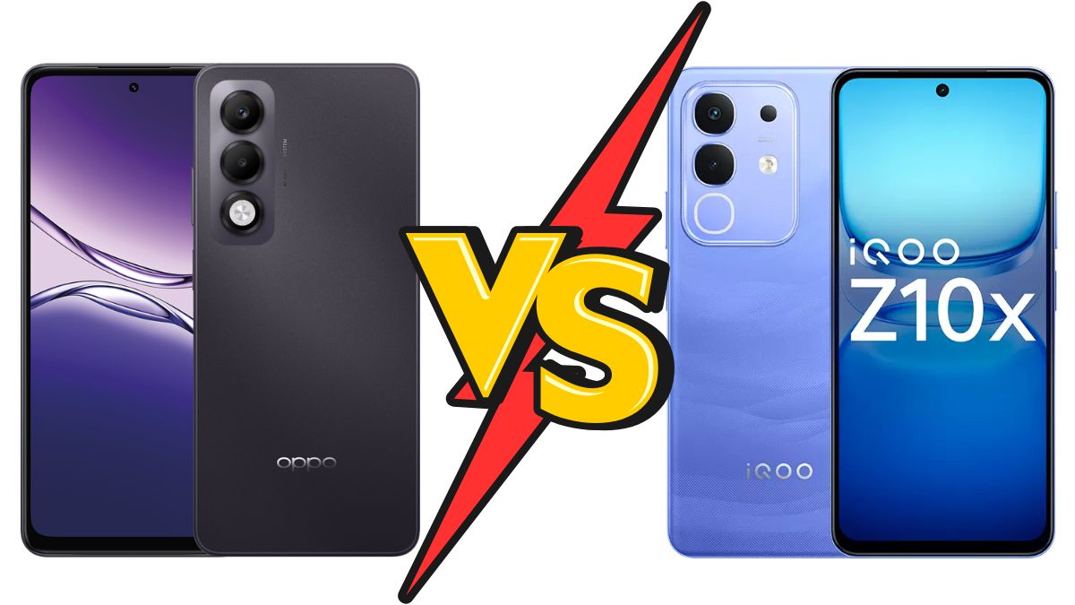 Oppo K13x 5G vs iQOO Z10x 5G: Price in India, Features and Specifications Compared