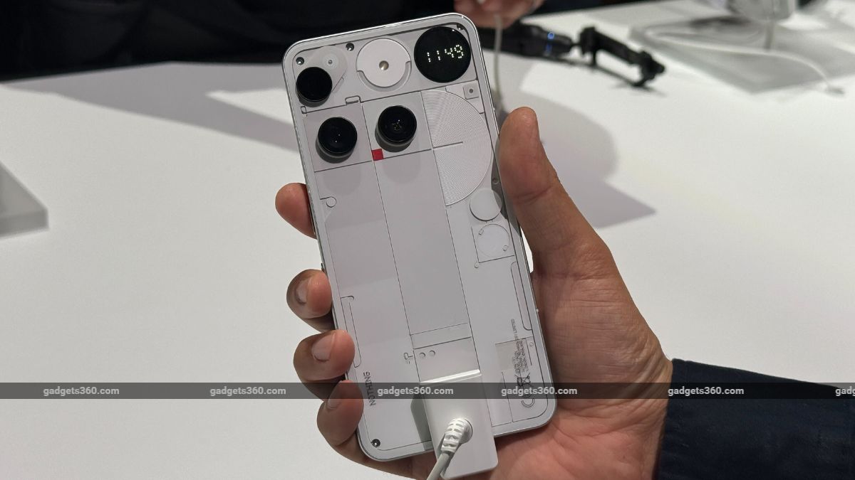 Nothing Phone 3 Launched in India With Snapdragon 8s Gen 4 SoC, Glyph Matrix: Price, Specifications