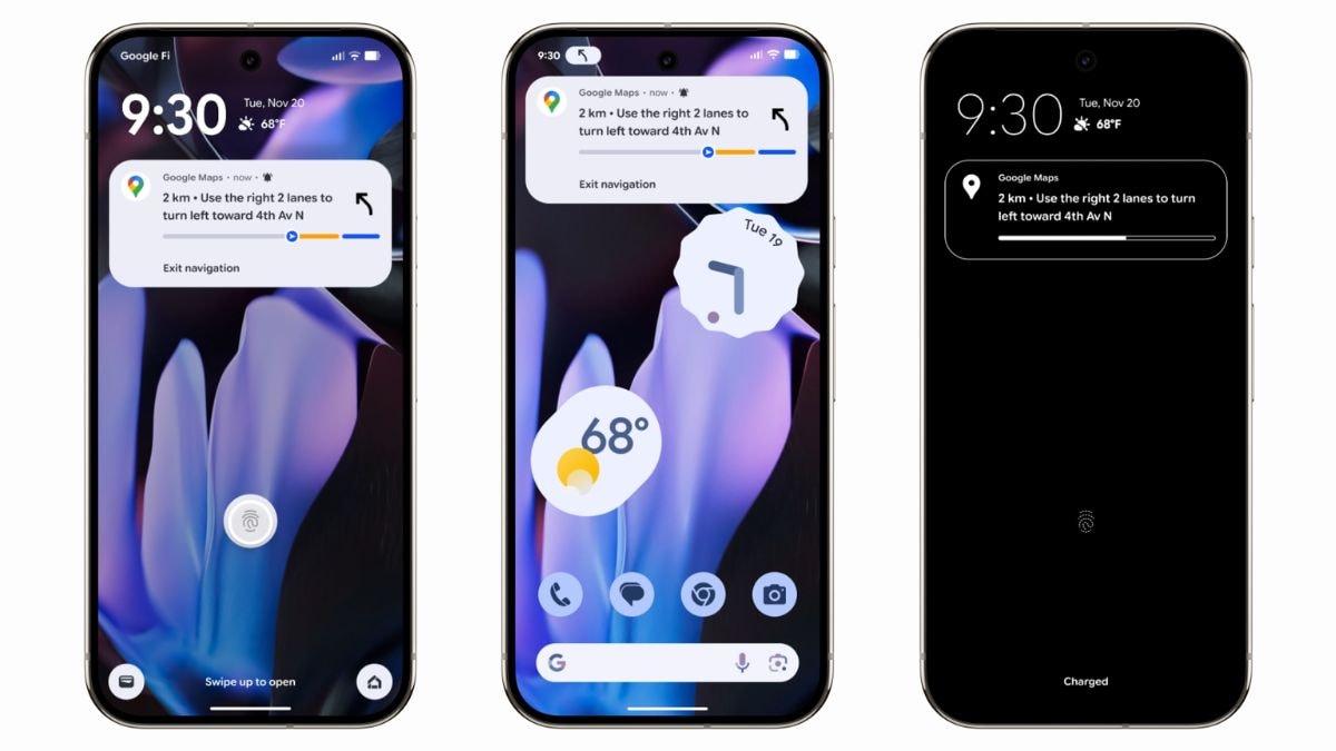 Android 16’s Live Updates to Show Active Navigation, Ongoing Phone Calls, and More on Lock Screen