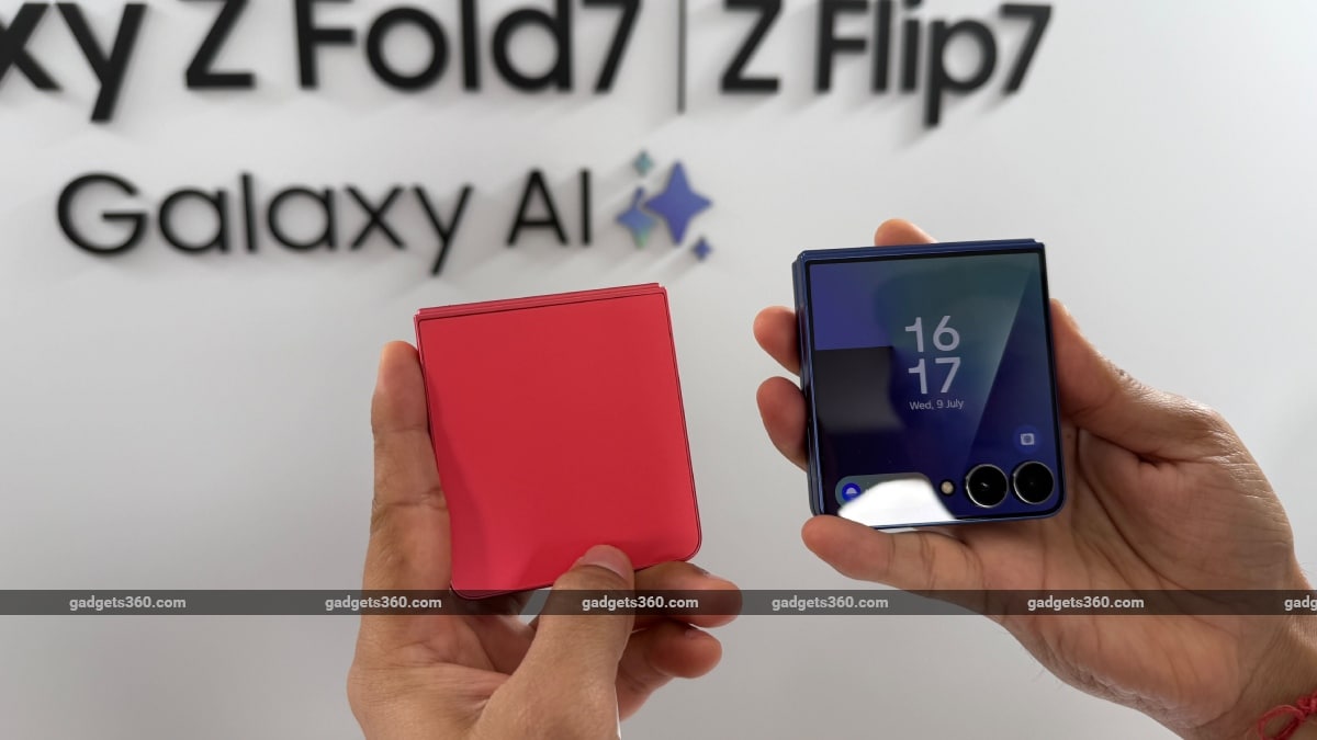 Samsung Unpacked 2025: Galaxy Z Flip 7 Launched in India With 4.1-Inch Cover Screen, Exynos 2500 SoC