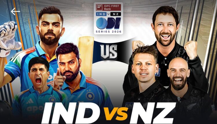 India vs New Zealand 2026 ODI Series Live Streaming: Where and How to Watch